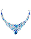 Blue necklace