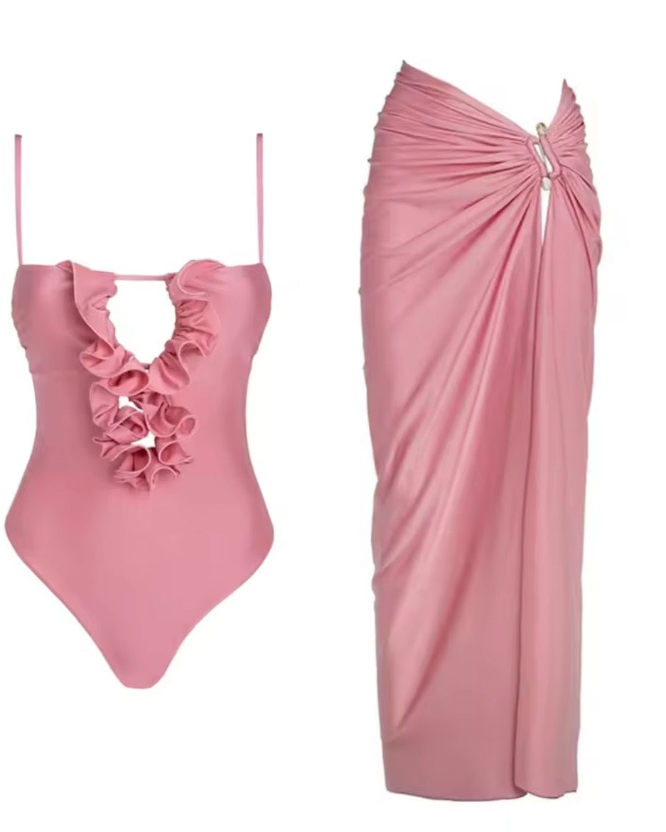 Bovyni one piece swimwear set