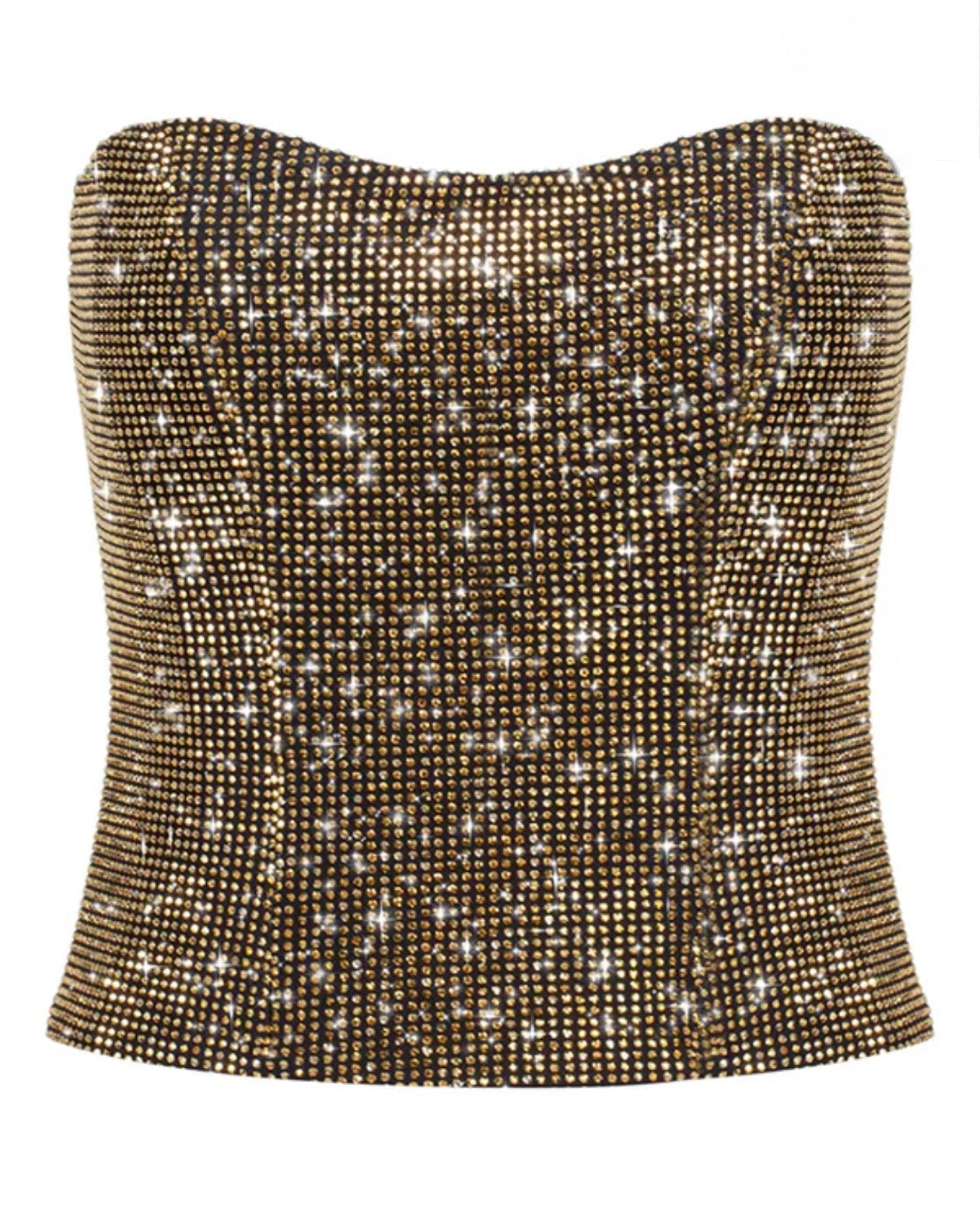 Latuni crystal corset