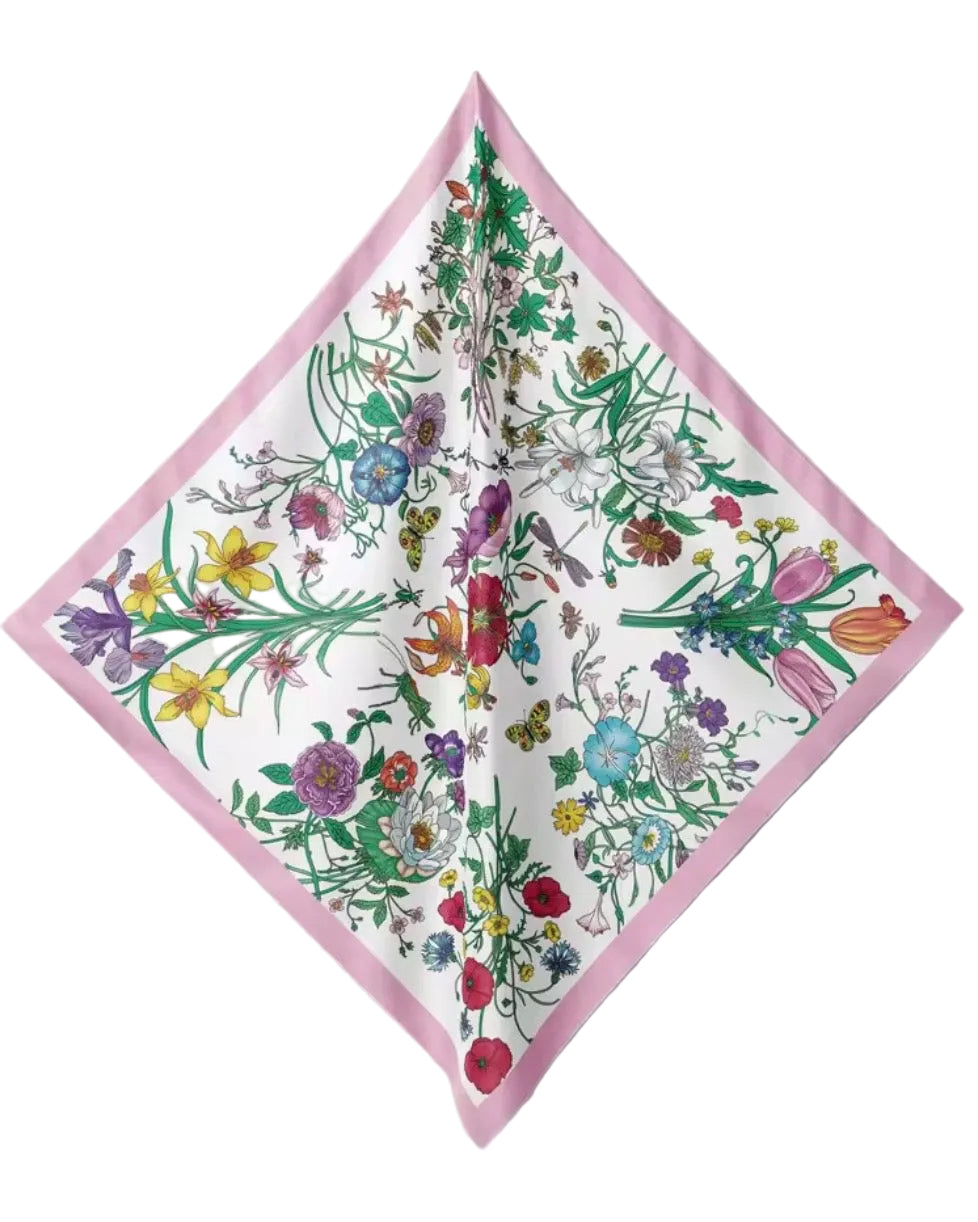 Afrina silk scarf