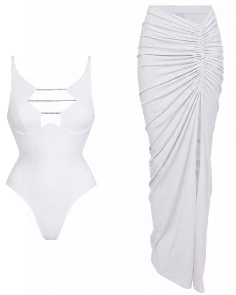 Vasy one piece swimwear set