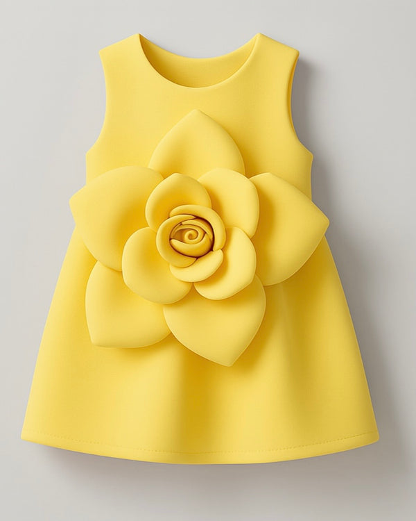 Kara yellow dress