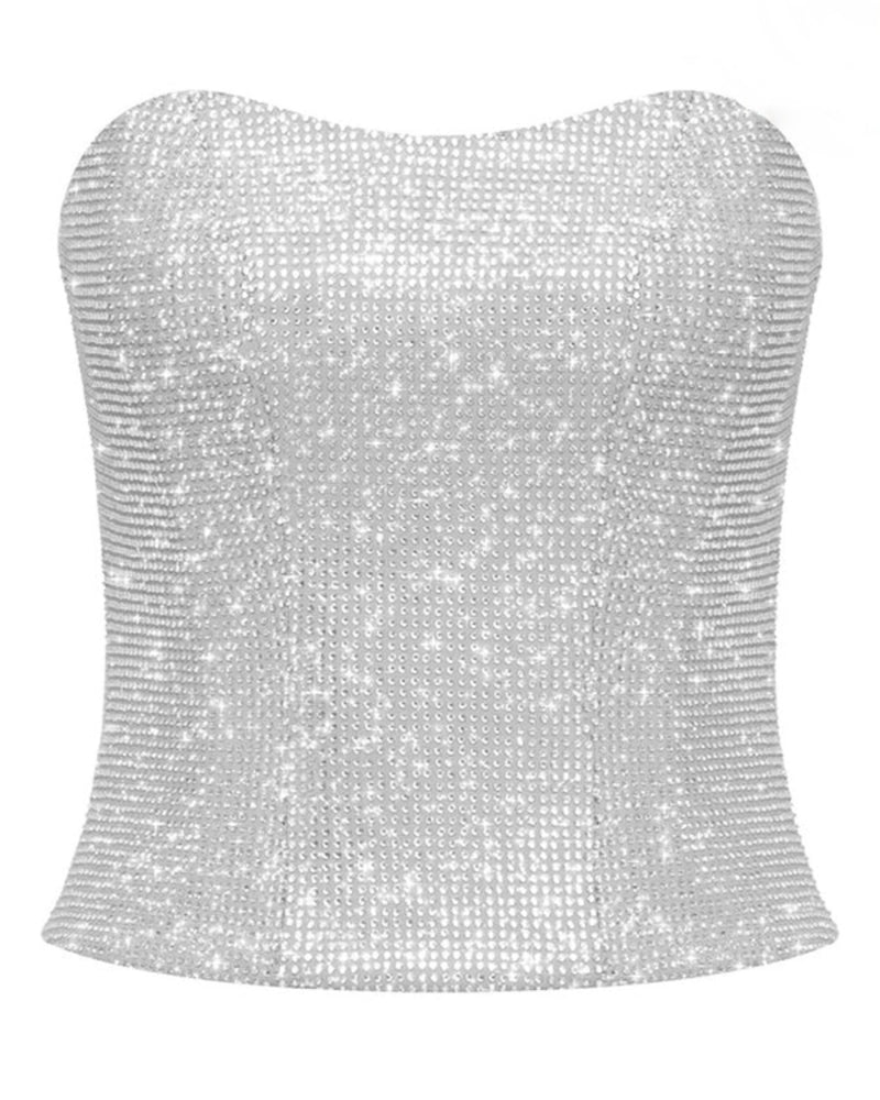 Latuni crystal corset