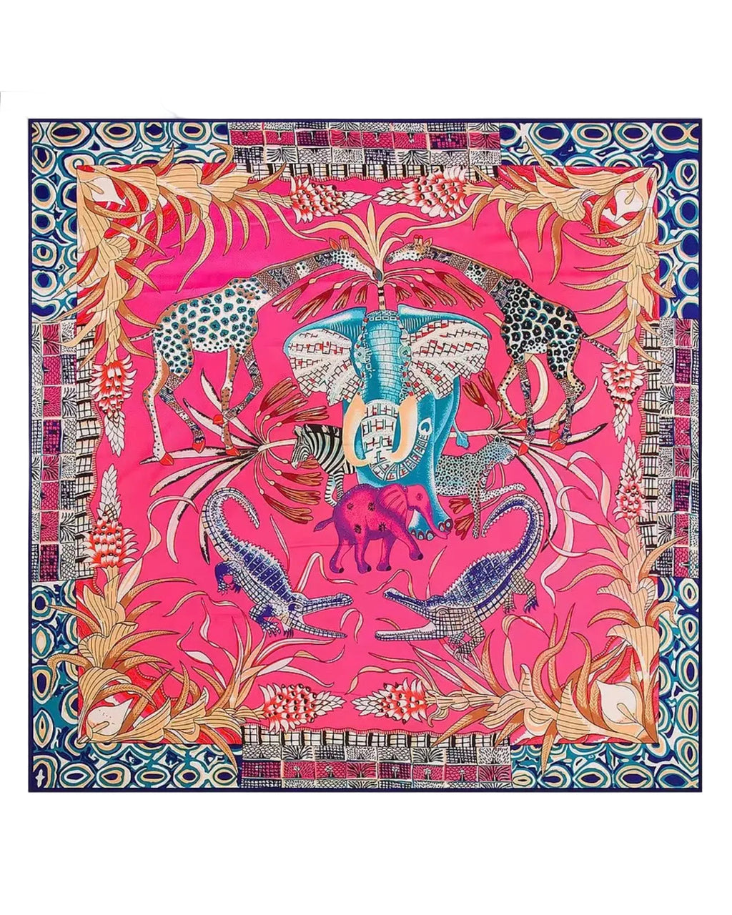 Afry silk scarf