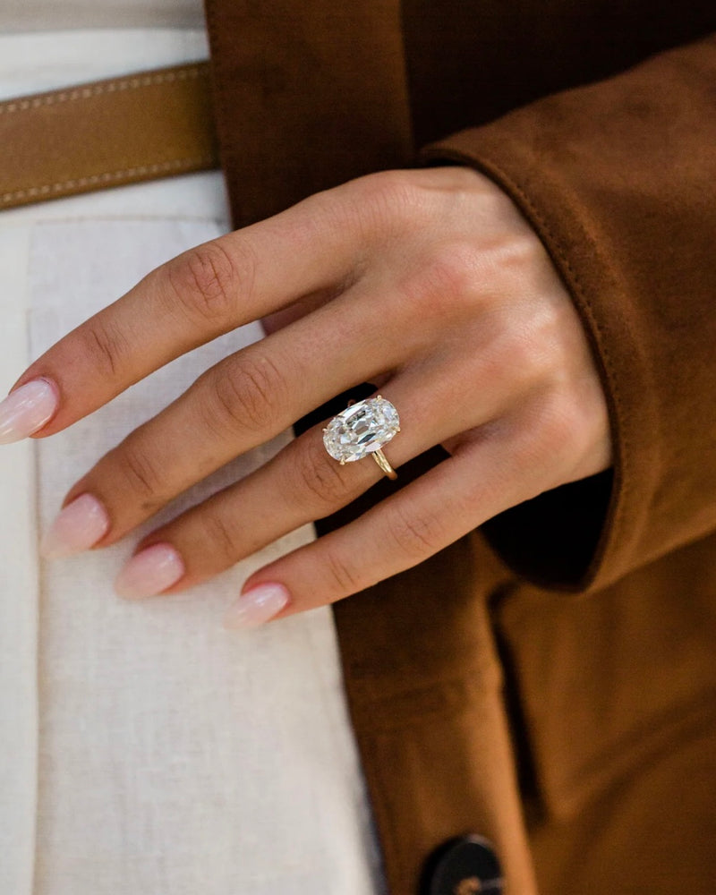 TATUM RING 7.06 CARAT CUSHOVAL