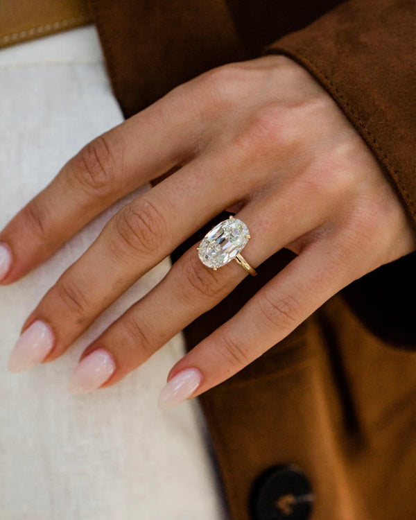 TATUM RING 7.06 CARAT CUSHOVAL