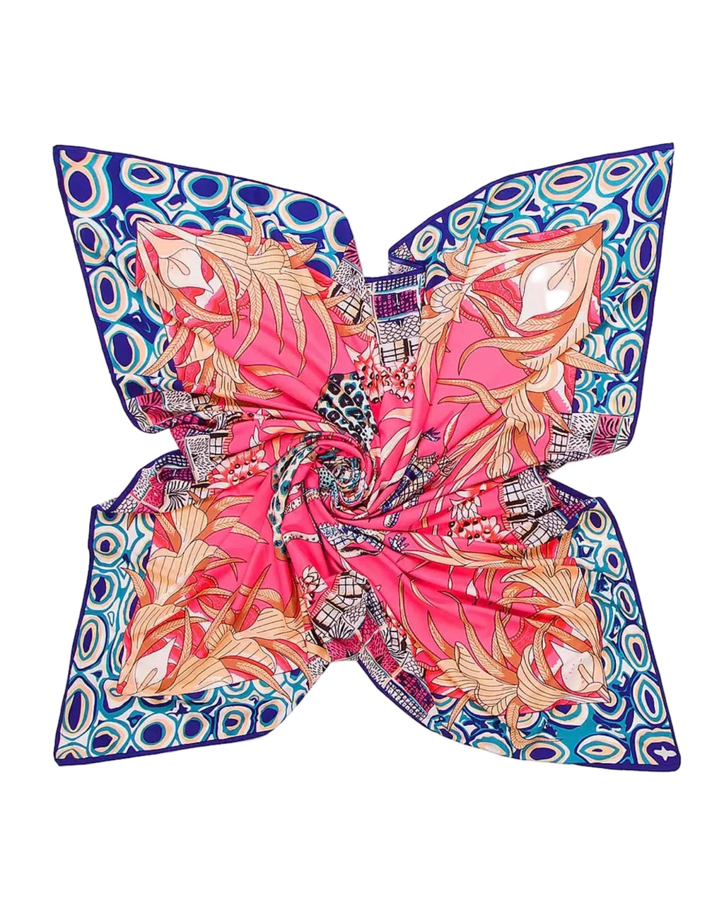 Afry silk scarf