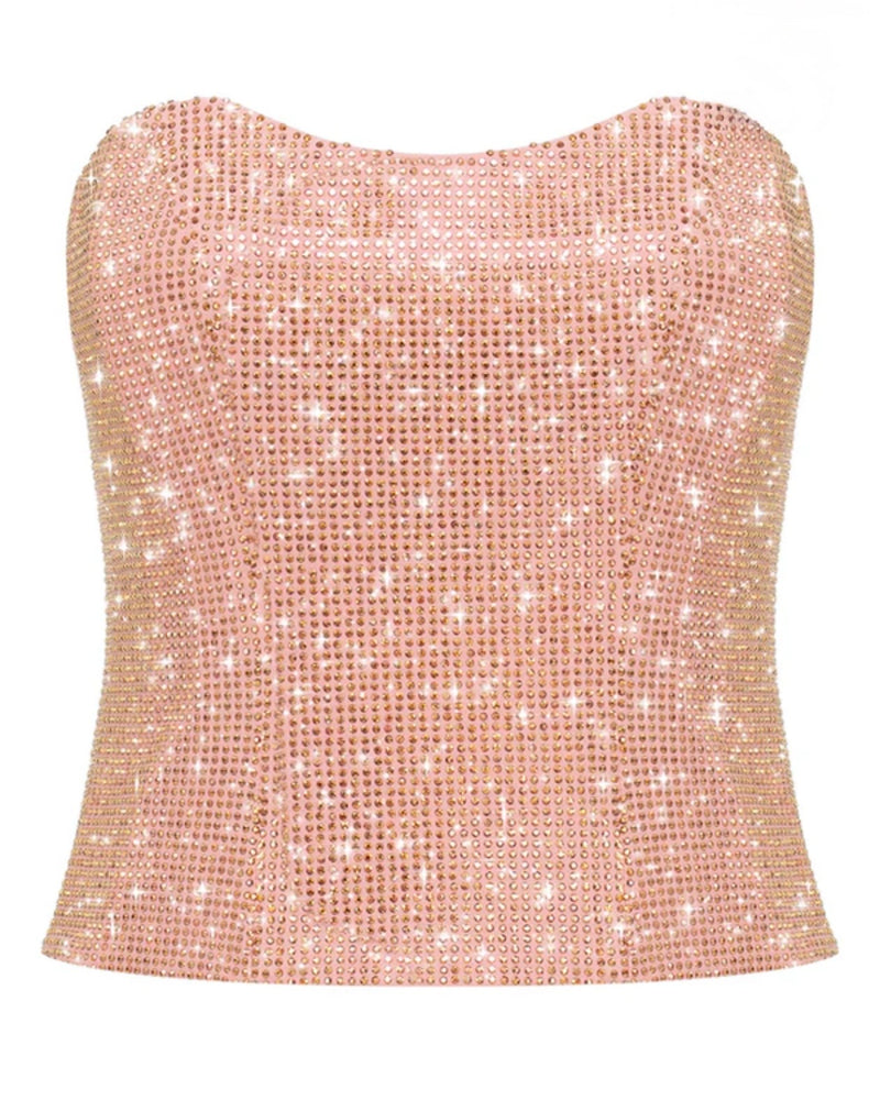 Latuni crystal corset