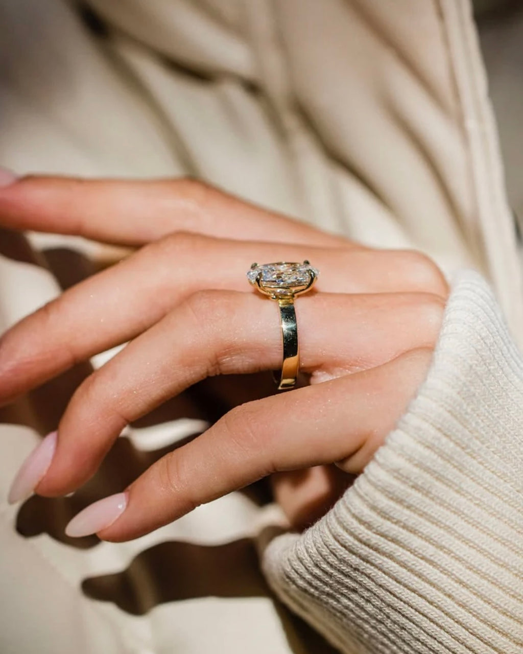MERCER RING 5.1 CARAT OVAL