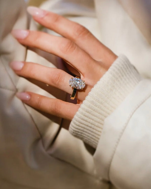 MERCER RING 5.1 CARAT OVAL