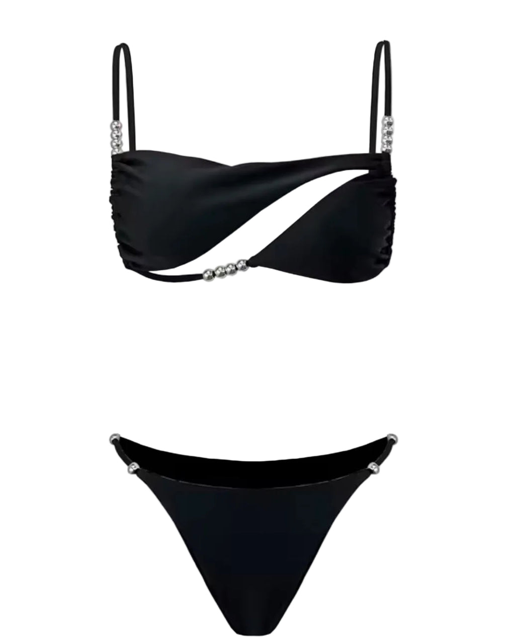 Marine two pieces swimwear
