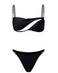 Marine two pieces swimwear
