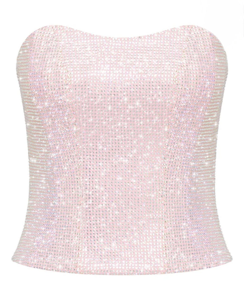 Latuni crystal corset