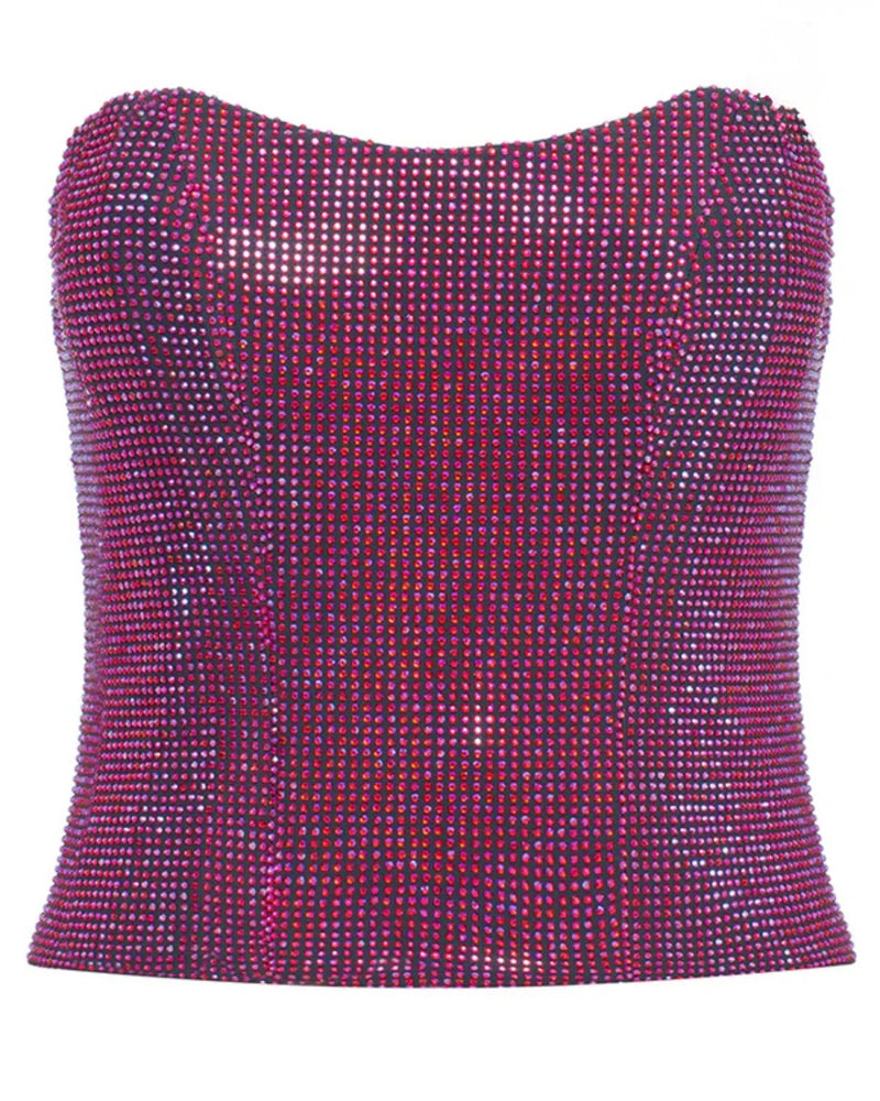 Latuni crystal corset