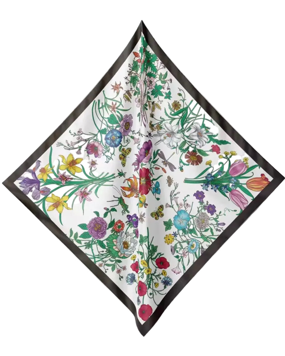 Afrina silk scarf
