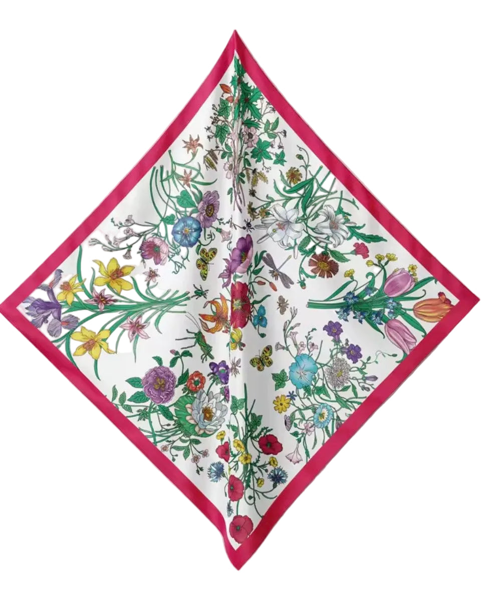 Afrina silk scarf