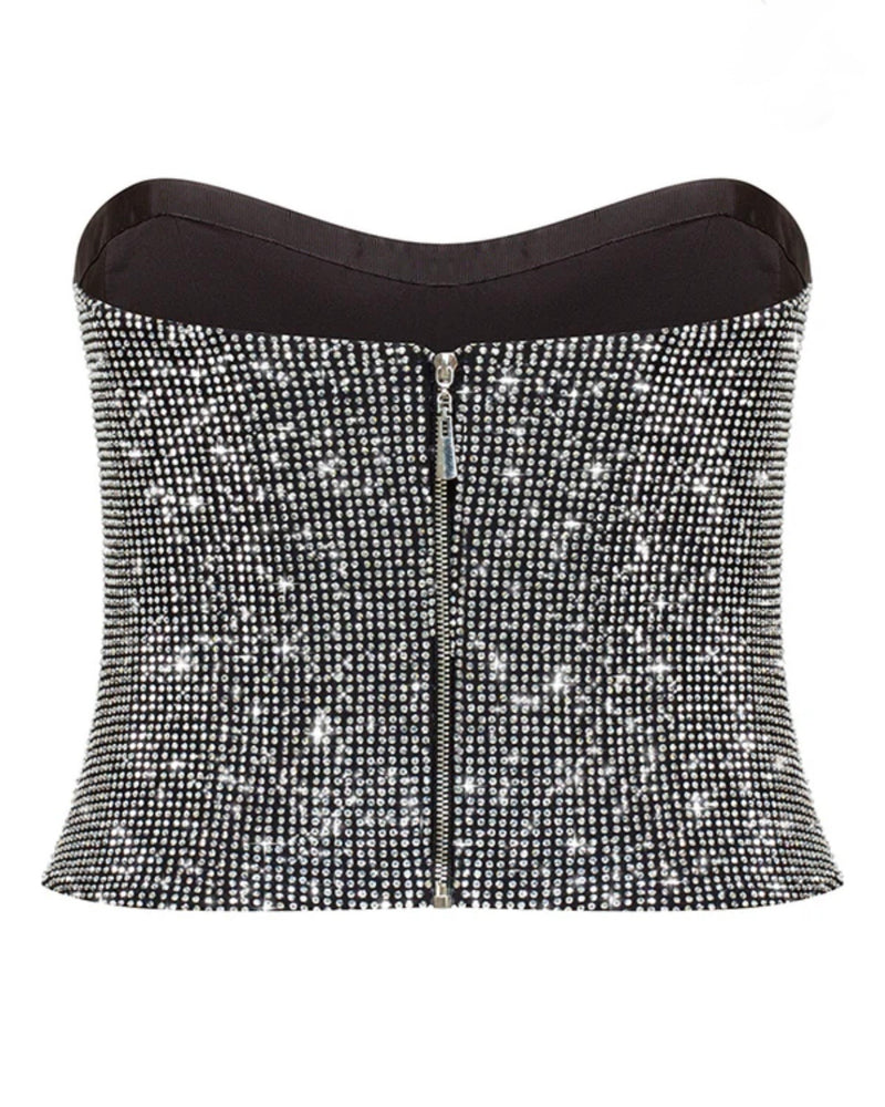 Latuni crystal corset