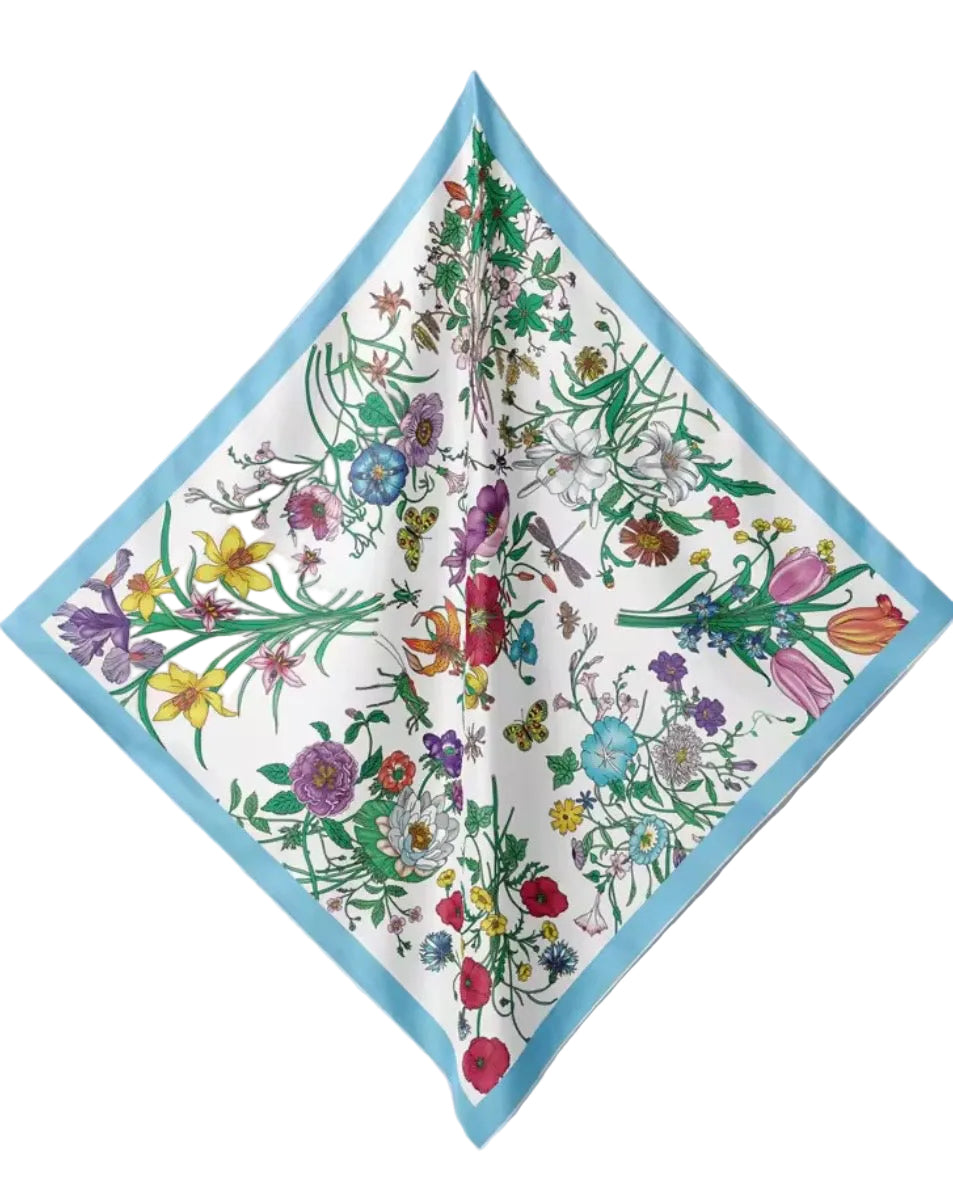 Afrina silk scarf
