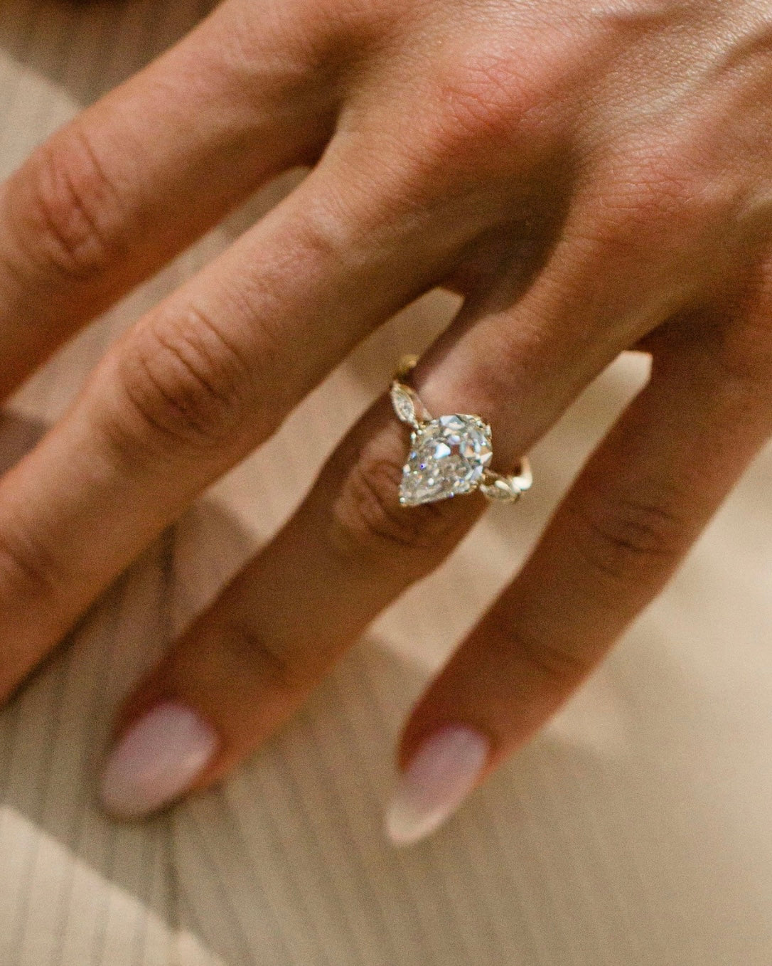 HARLOW RING 2.54 Carat Pear