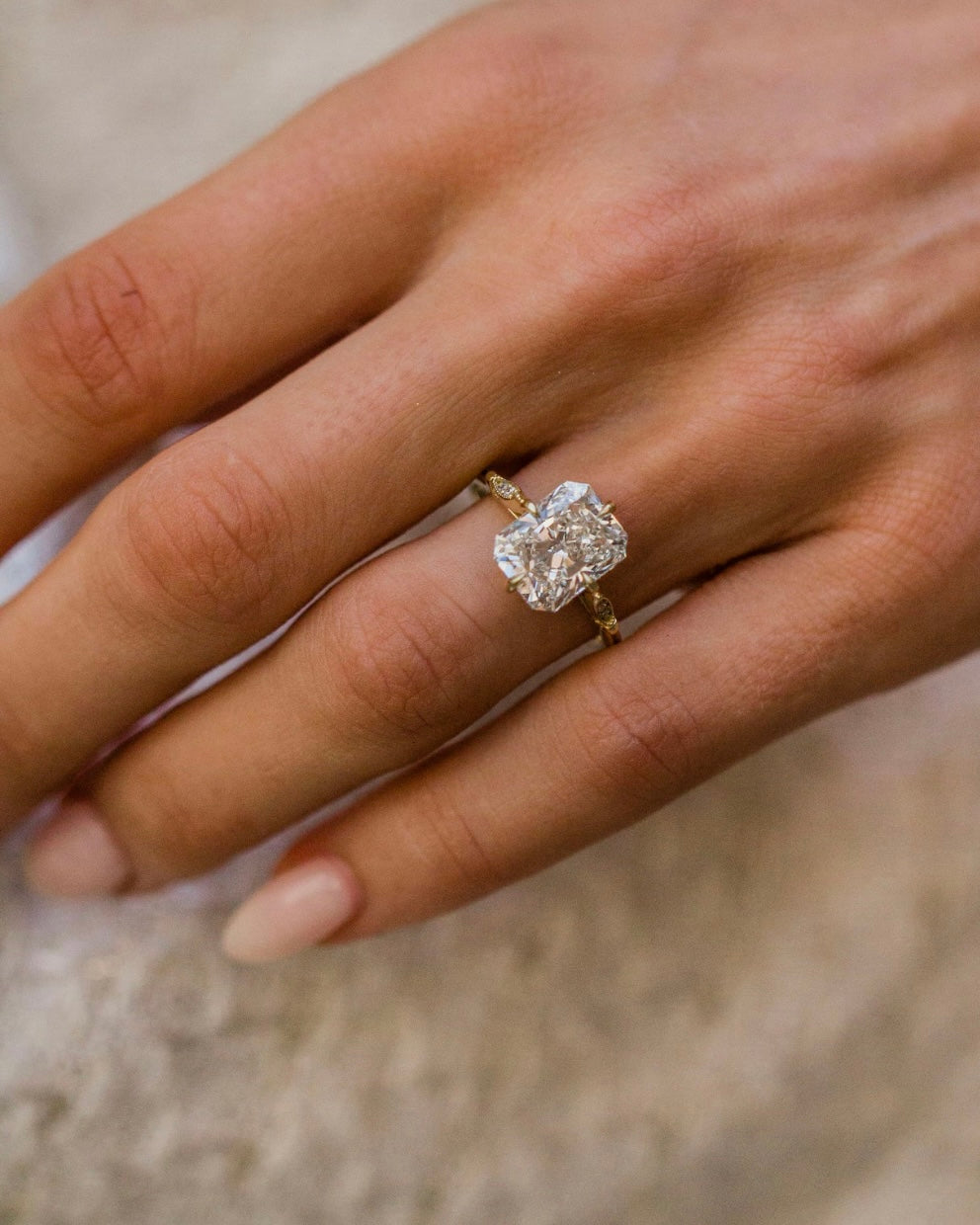 HARLOW RING 4.01 CARAT RADIANT