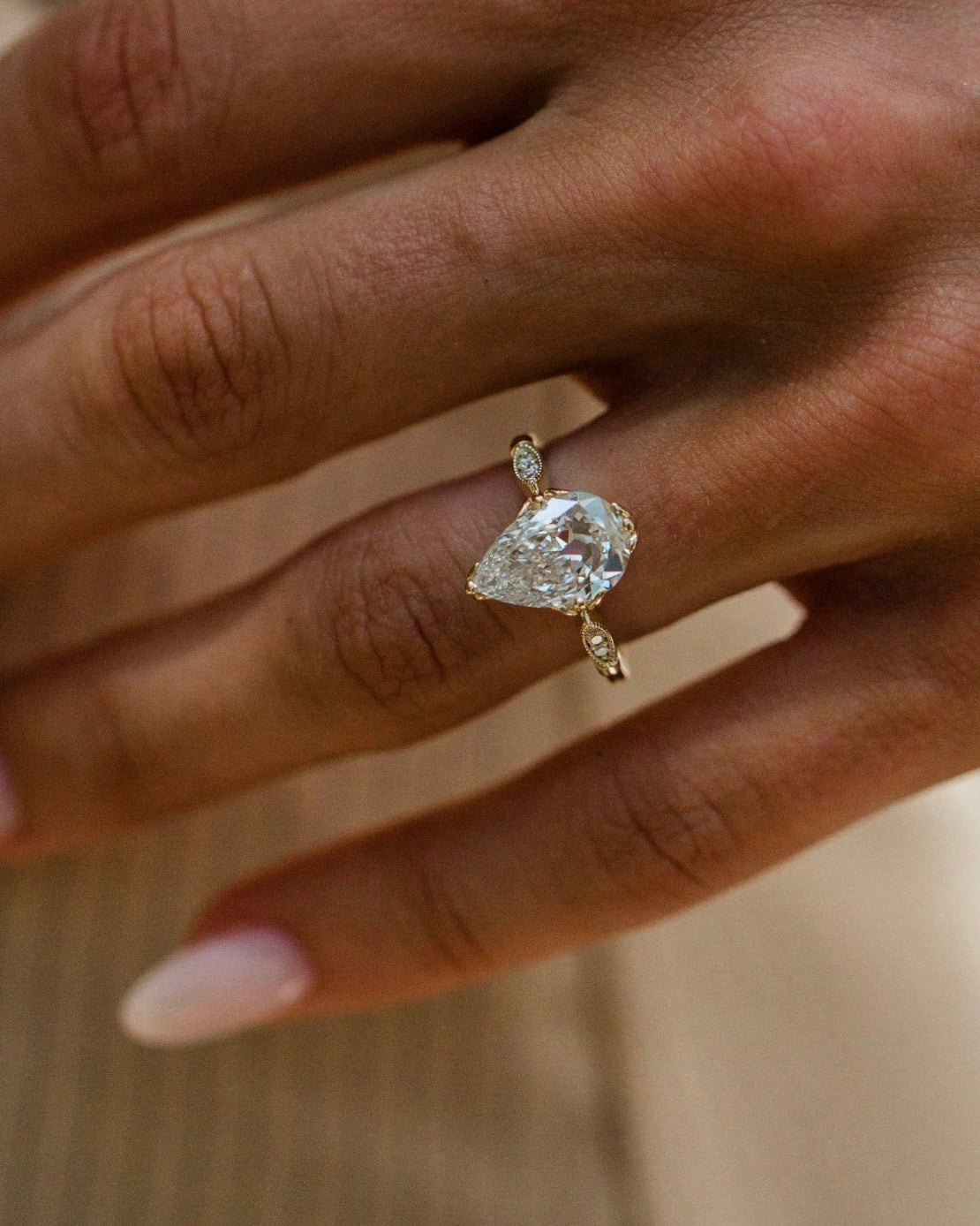 HARLOW RING 2.54 Carat Pear