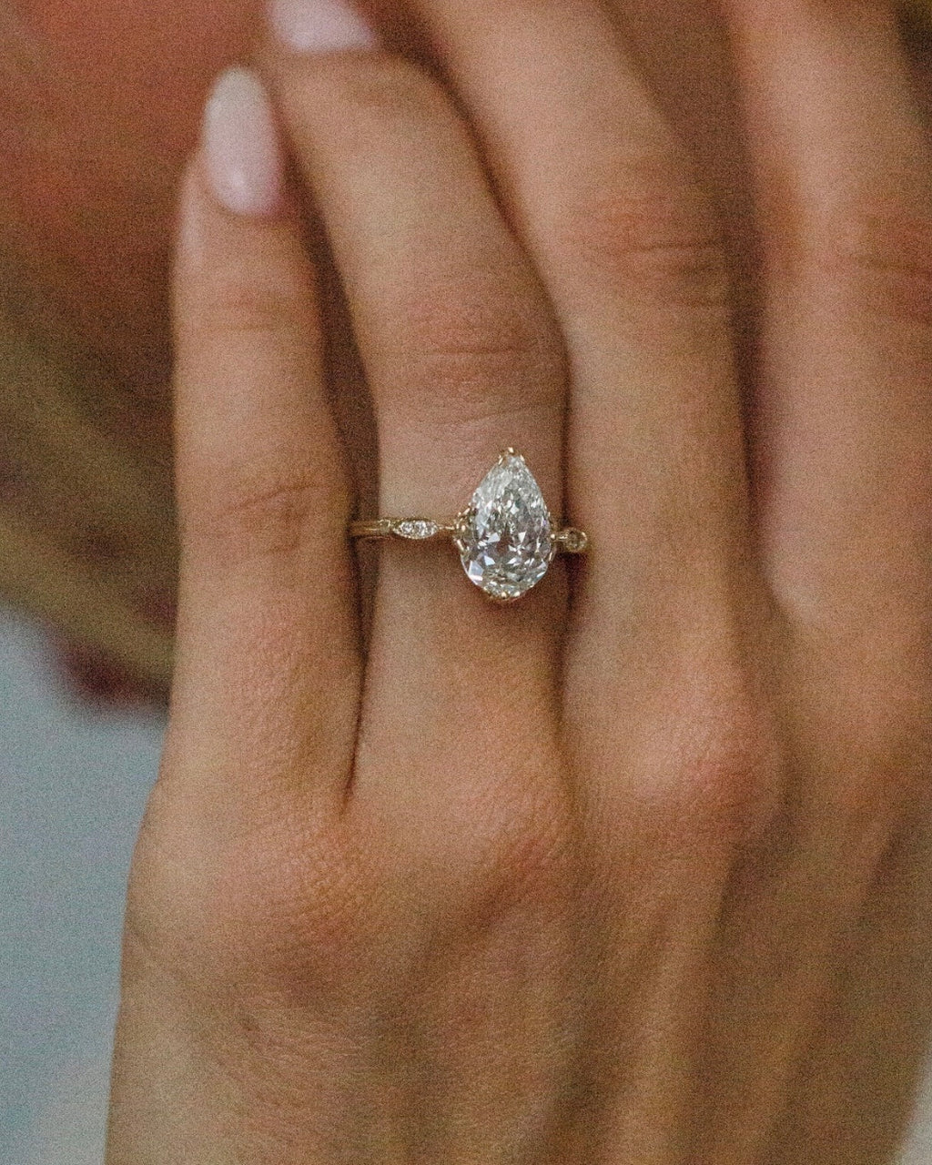HARLOW RING 2.54 Carat Pear