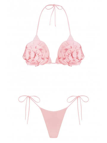 Laminye pink two pieces swimwear