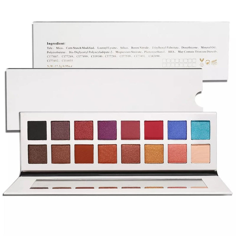 XZ-MAS eyemakeup pallette 16 colours
