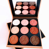 XZ nude eyemakeup pallette